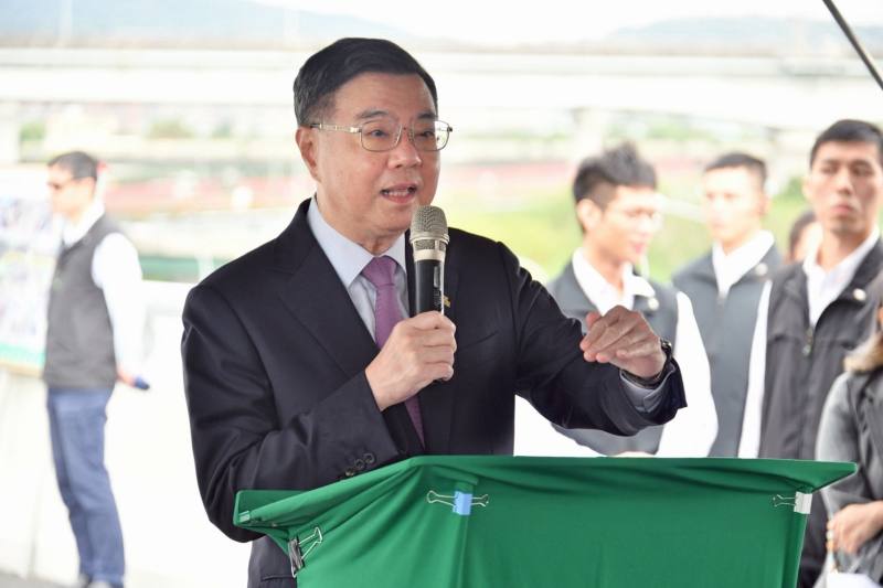 行政院長卓榮泰視察「國道1號五股交流道增設北入及北出匝道改善工程」