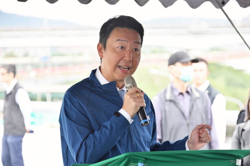 行政院長卓榮泰視察「國道1號五股交流道增設北入及北出匝道改善工程」