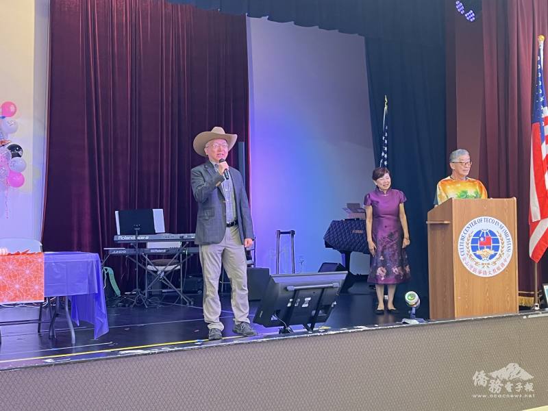 駐舊金山辦事處副處長朱永昌致詞