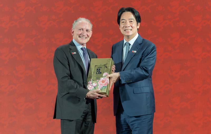 President Lai Ching-te attends an American Israel Public Affairs Committee (AIPAC) dinner event.