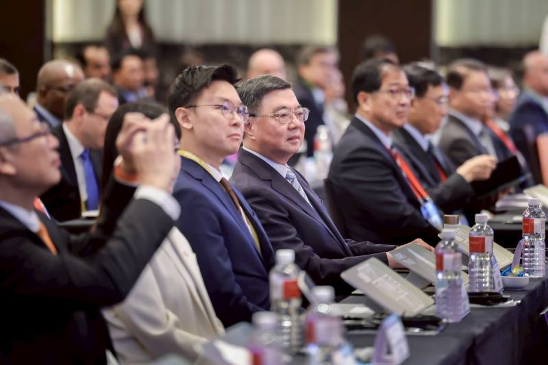 行政院長卓榮泰出席「2025臺灣亞非論壇－區域安全與跨境犯罪國際研討會」開幕典禮