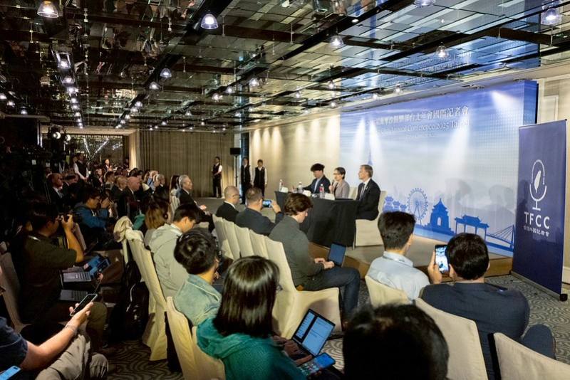 副總統出席福爾摩沙俱樂部台北年會國際記者會　盼與理念相近國家深化交流合作　共享美好未來