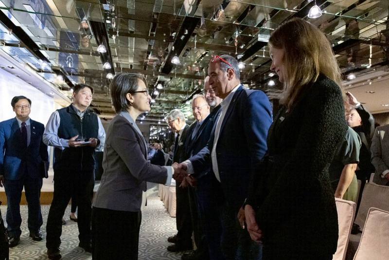 副總統出席「2025福爾摩沙俱樂部台北年會國際記者會」