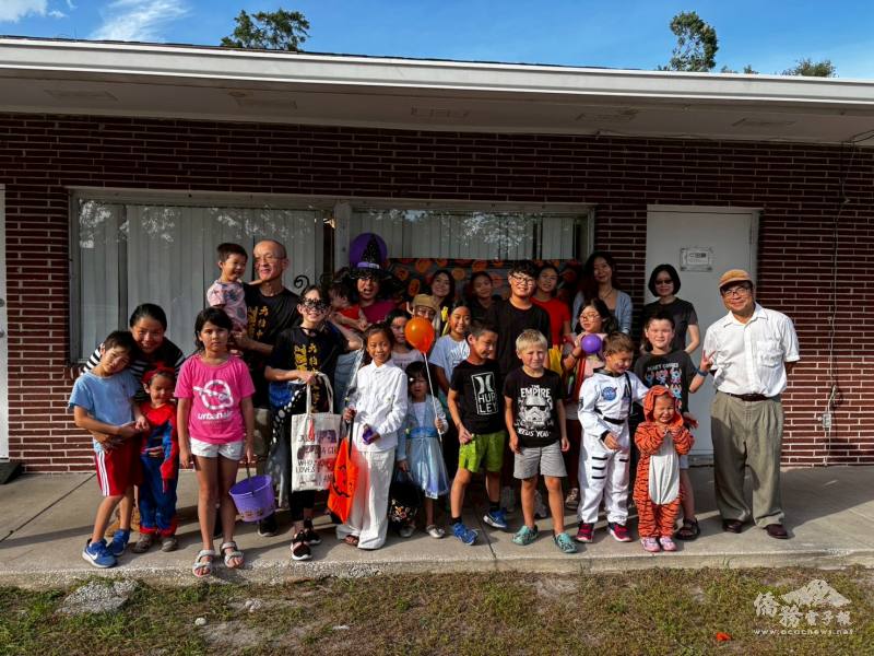 天柏中文學校小鬼當家，萬聖節大玩特玩