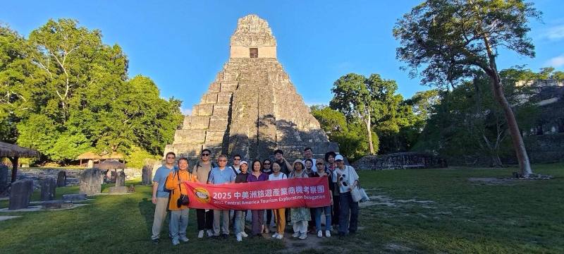 觀光踩線團參訪瓜地馬拉蒂卡爾（Tikal）國家公園
