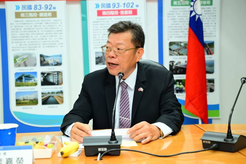 台水公司董事長李嘉榮致詞