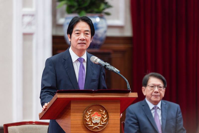 President Lai addresses European delegates to the 2025 Formosa Club Annual Conference and Taiwan-Europe Undersea Cables Security and Cooperation Forum.
