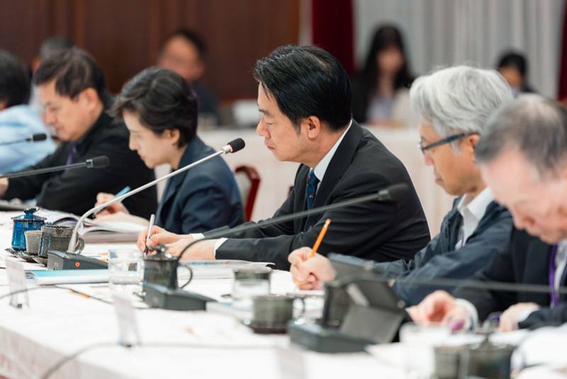 President Lai presides over fifth meeting of National Climate Change ...