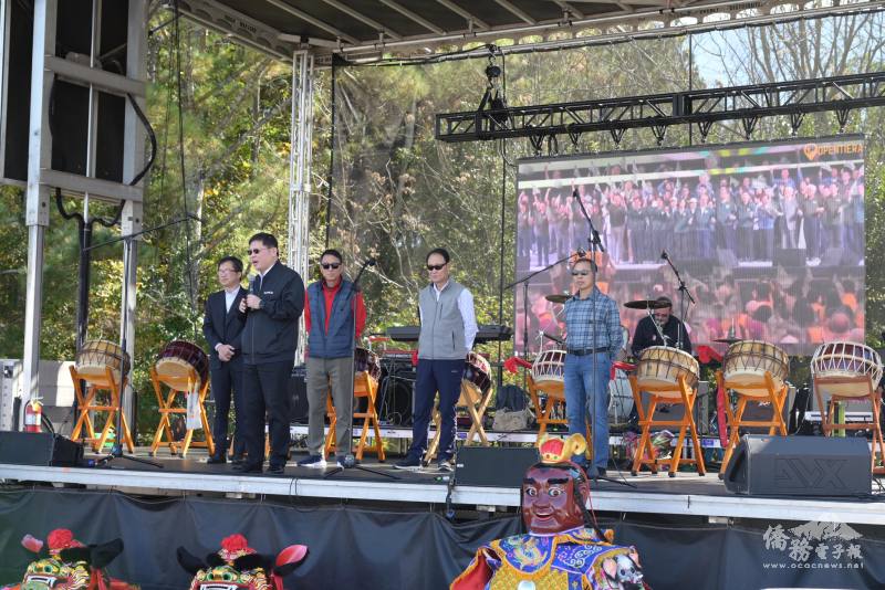 駐亞特蘭大辦事處處長林主恩致詞