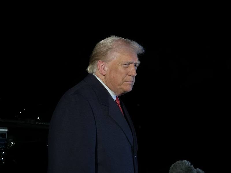 U.S. President Donald Trump is pictured in an interview before his Asia trip on the evening of Oct. 24 at the White House. CNA file photo