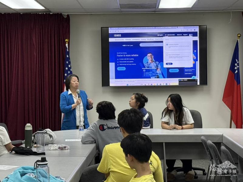 陳逸玲強調英語服務營讓自己更獨立，是「轉大人」的好機會