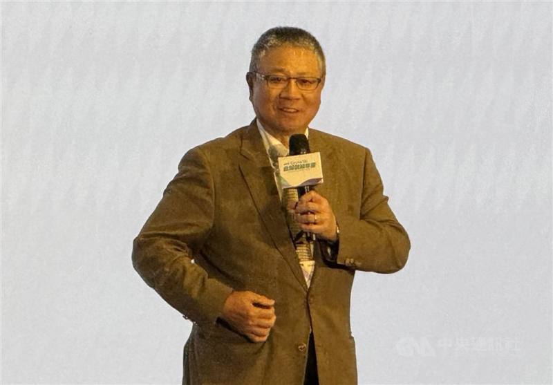 圖為緯創董事長林憲銘。（中央社檔案照片）