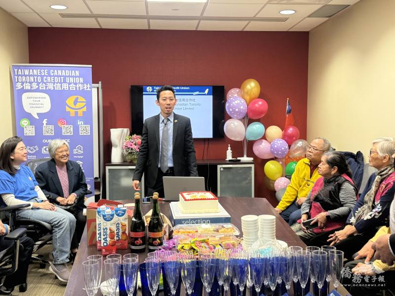 黃柏翔為2025年第四屆「全球青商潛力之星」，亦為多倫多台灣信用合作社董事會主席