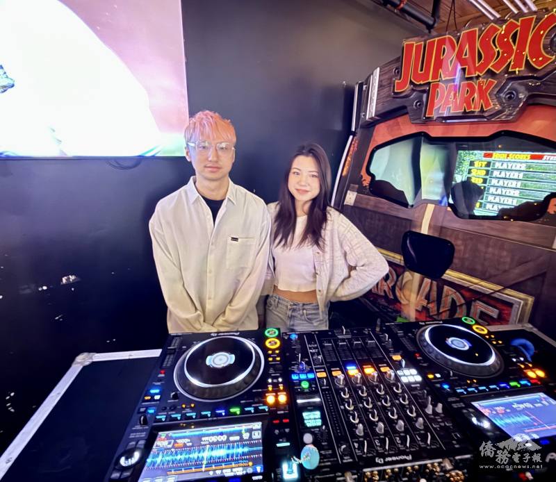 活動DJ Adam（左）與DJ Eada（右）