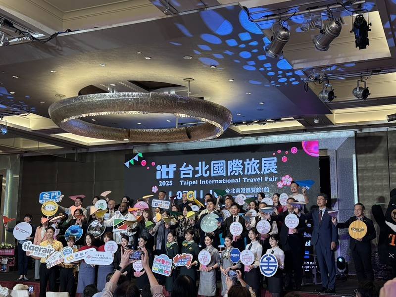 2025台北國際旅展（ITF）7日將在台北南港展覽館一館登場，今年有日本、韓國、美國、泰國、馬來西亞等123個國家及城市參展，創下歷年新高