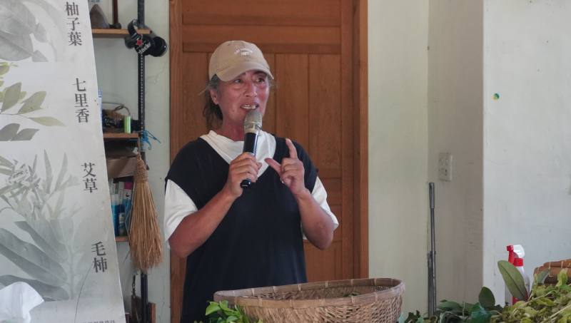 稻味釀小酒莊舒米如妮介紹酒麴植物認識、文化內涵介紹