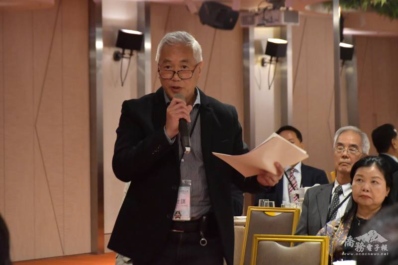 來自南非的僑務顧問莊壯謀盼望南島文化透過觀光策略整合走入國際交流