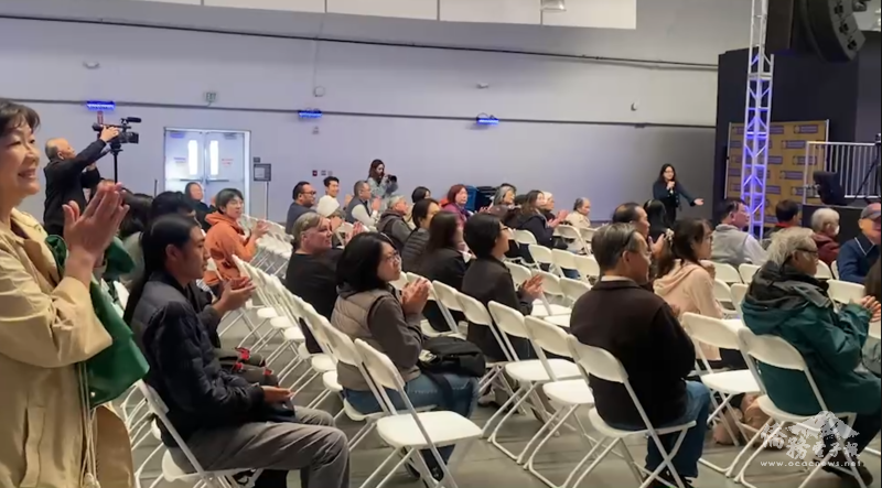 《造山者──世紀的賭注》舊金山特映會現場氣氛熱烈，交流踴躍