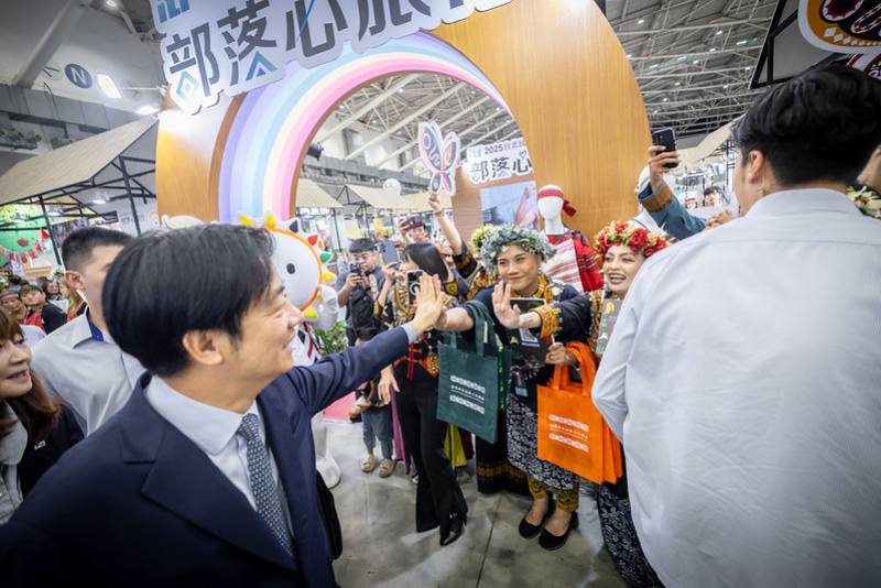 總統出席「2025 ITF台北國際旅展開幕典禮」