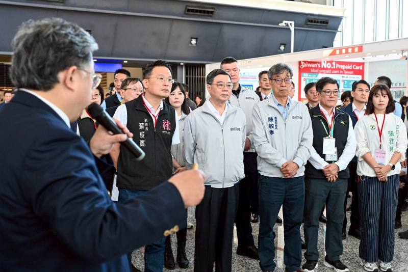 行政院長卓榮泰視察「非洲豬瘟邊境檢疫措施」