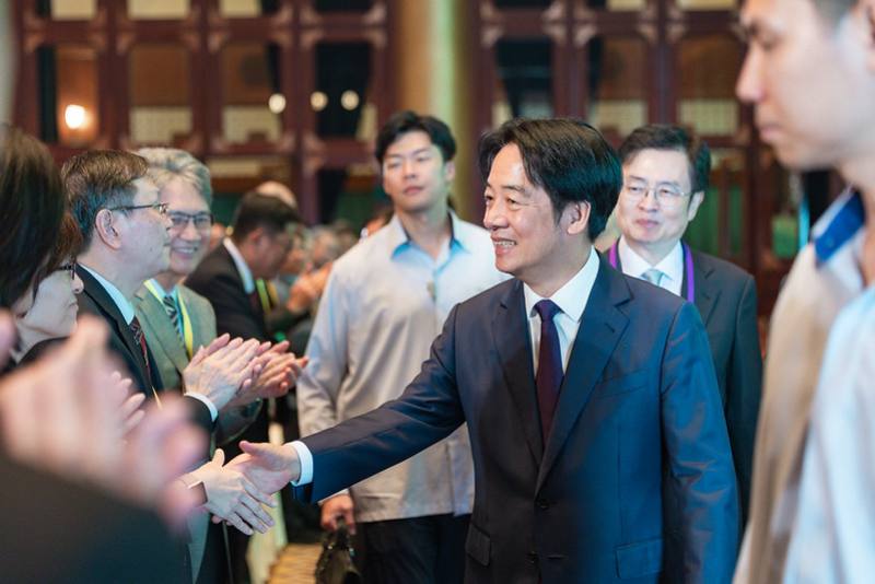 賴清德總統8日下午出席「第78屆醫師節慶祝大會」