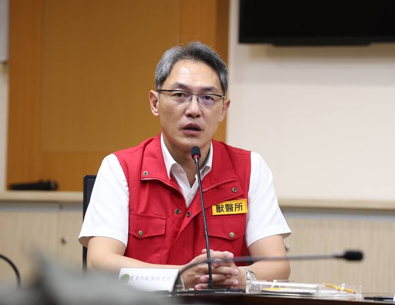 農業部獸醫所長鄧明中。（中央社檔案照片）