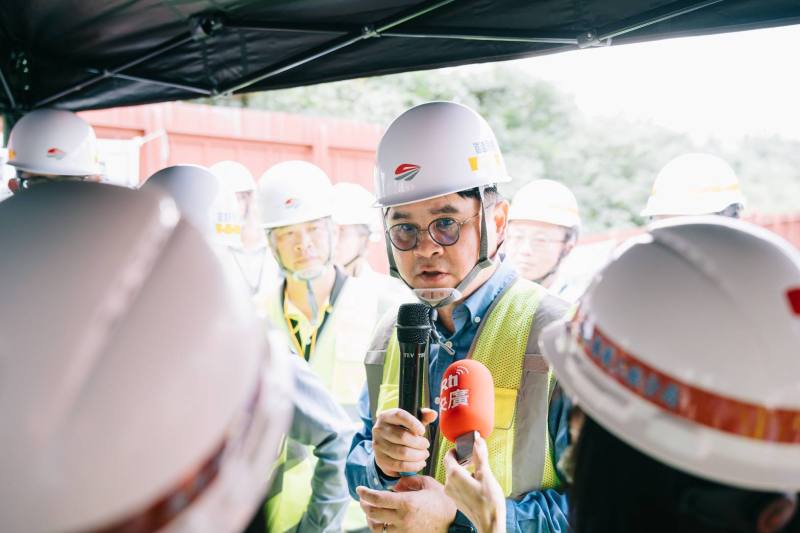 鐵道局長楊正君說明花東雙軌化計畫內容