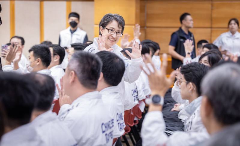 副總統出席「2025年第25屆夏季達福林匹克運動會代表團授旗典禮」