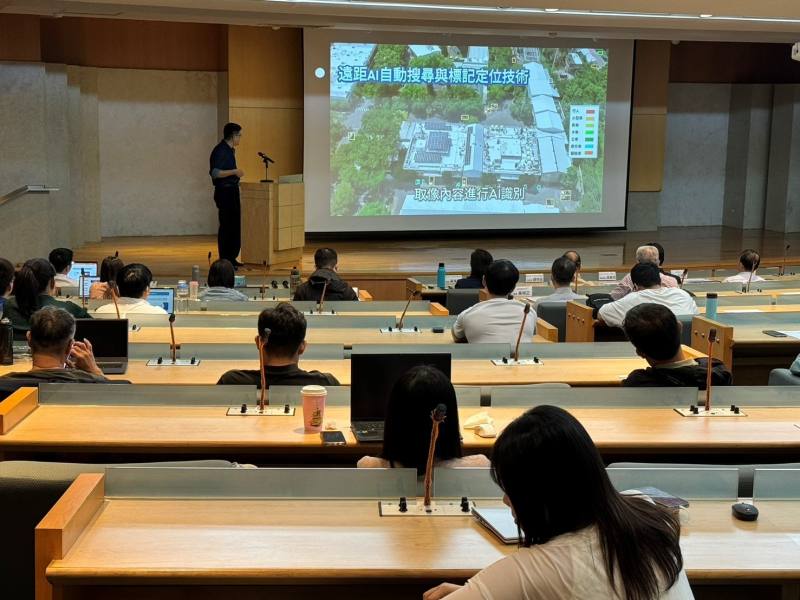 研究成果說明暨教育訓練現場照片