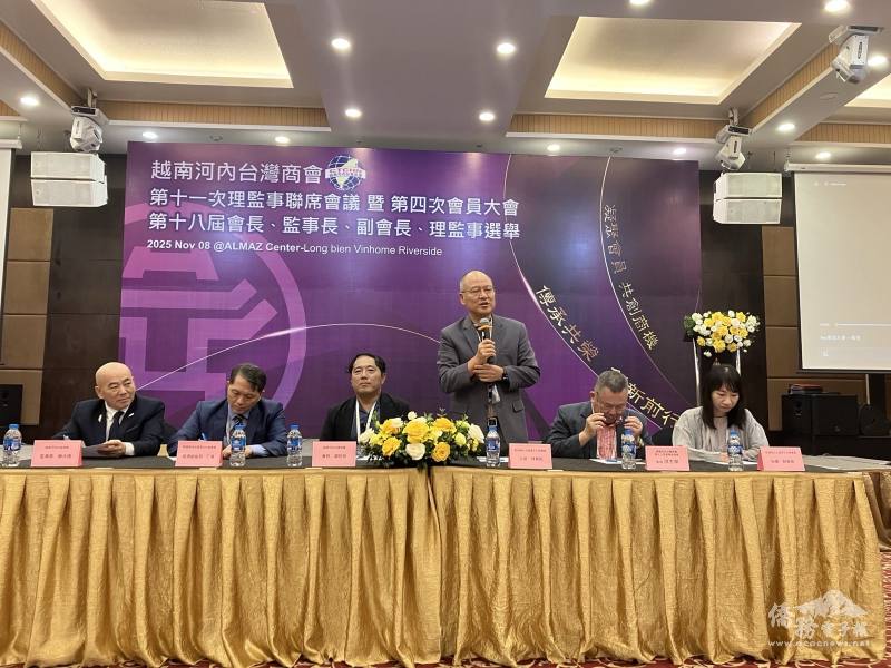 駐越南代表處公使林易民致詞