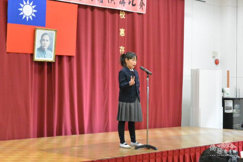 小朋友們豪不怯場