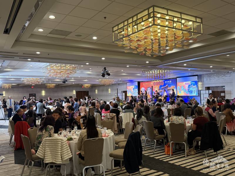 薪火相傳·中華文化公園修復募款晚宴會場