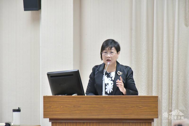 僑務委員會委員長徐佳青赴立法院業務報告並備質詢