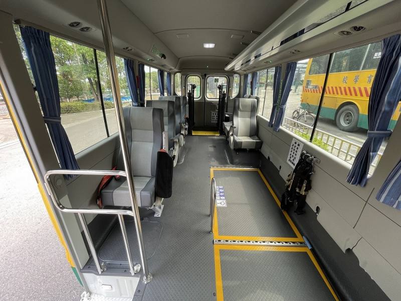 國教署補助各直轄市及縣市政府辦理身心障礙學生交通車汰舊換新