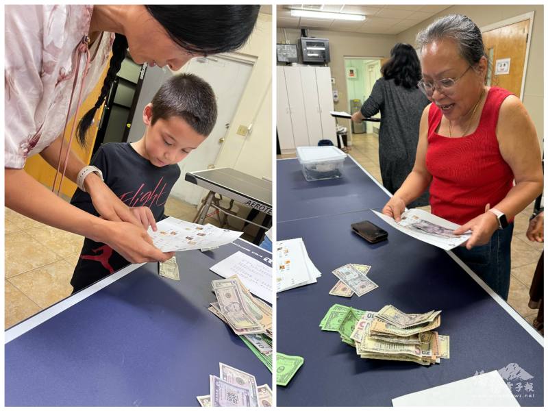 不僅使用華語點餐，也使用中文數字計算金額