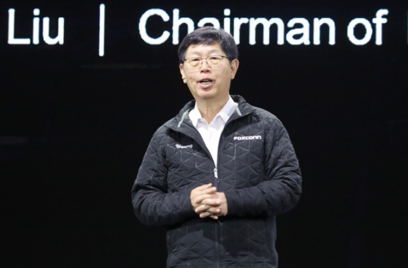 Hon Hai Precision Industry Co. Chairman Young Liu. CNA file photo