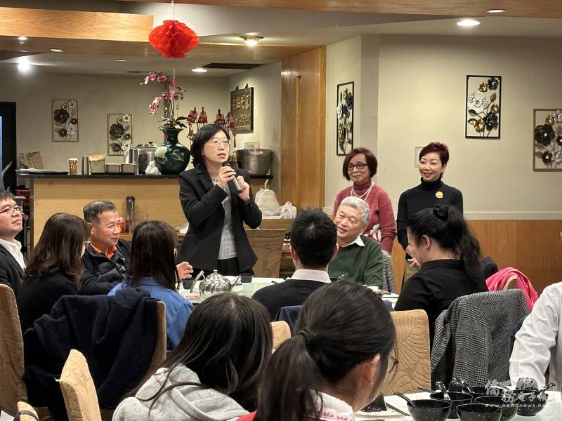 駐西雅圖辦事處處長林美呈致詞