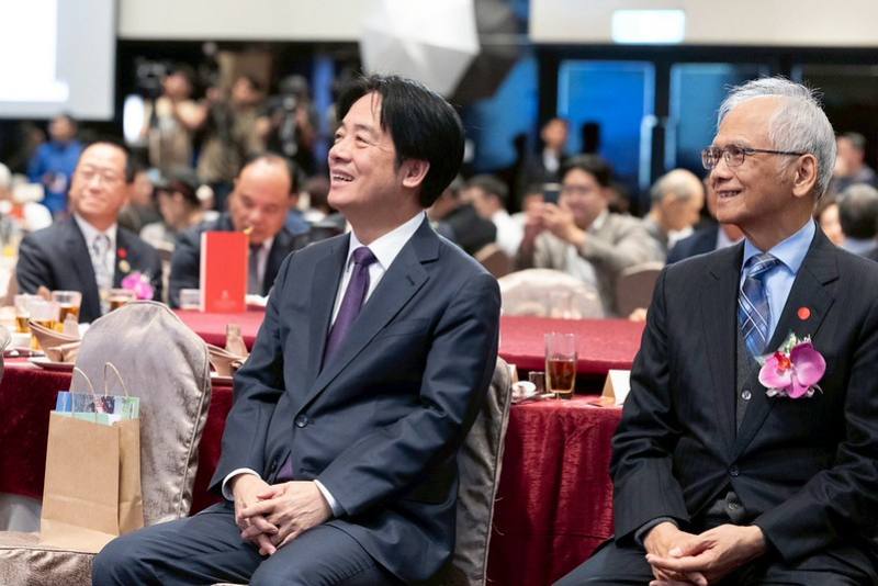 賴清德總統15日晚間出席「台北市宜蘭縣同鄉會第二十屆第二次會員大會」