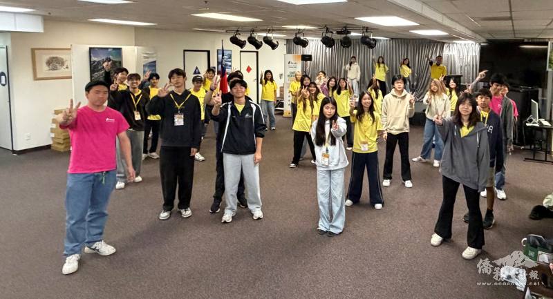 青年文化大使們舞出青春飛揚的「FASCA大使之舞」