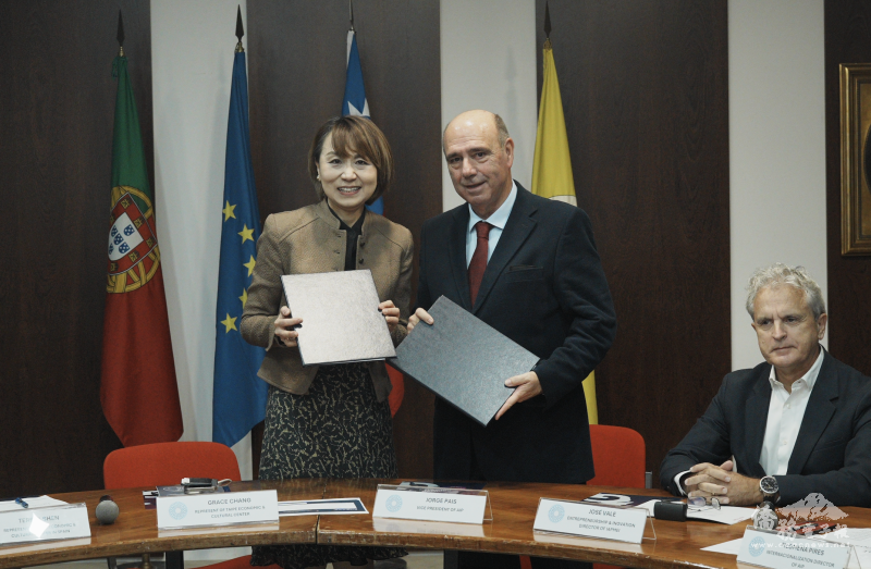 葡萄牙工業總會（AIP）副會長Jorge Pais與張亞光共同開場致詞，凸顯雙方對深化創新連結的高度重視（G Camp Taiwan提供）