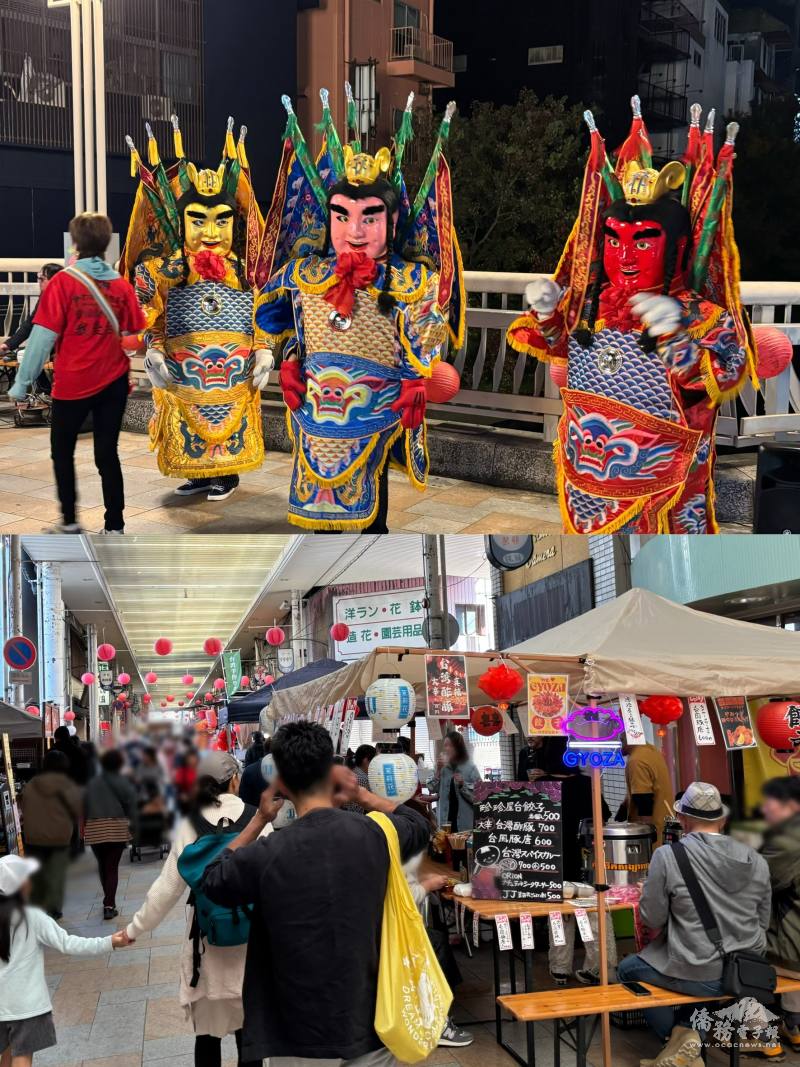 和歌山夜市會場人潮滿滿