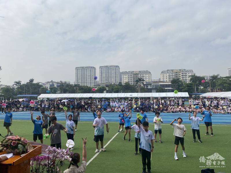 僑委會「114年度海外文化教學活動」扯鈴民俗表演