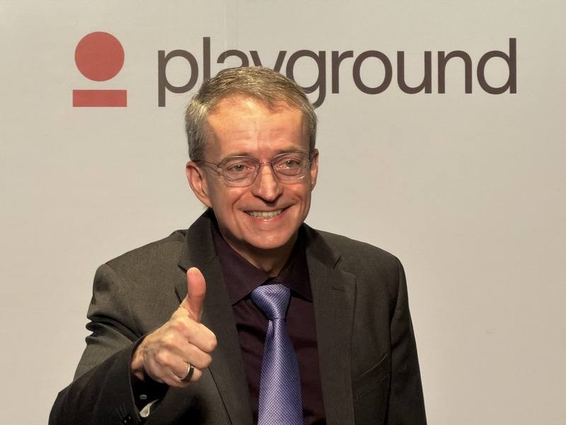 矽谷創投公司Playground Global合夥人、前英特爾（Intel）執行長季辛格（Pat Gelsinger）18日宣布與7家公司合作，此次訪台Playground將與鴻海董事長劉揚偉共同舉辦產業交流晚宴，深化雙方長期合作關係