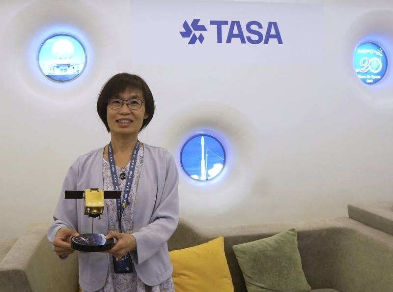 Formosat-8 project leader Cynthia Liu. CNA file photo