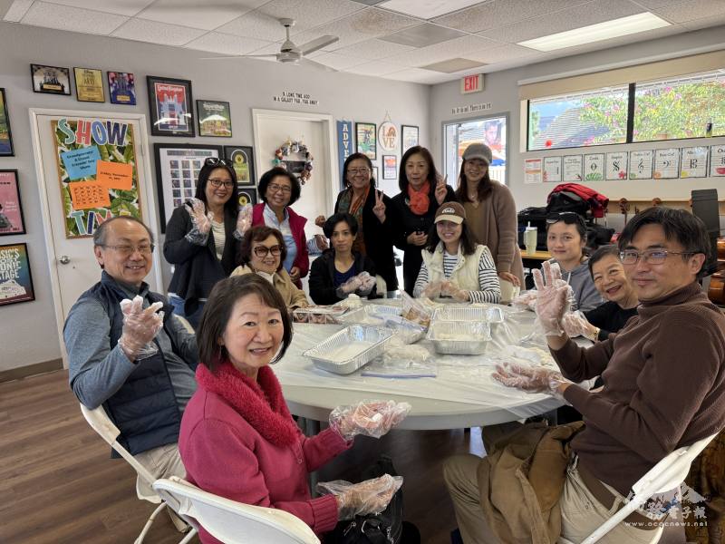 當天出席活動嘉賓(前排) 僑務諮詢委員傅家康、僑務諮詢委員黃莉莉、(後排)僑務促進委員張慧娟、臺灣華語文學習中心-聖地牙哥中華學苑校長孫麗敏、僑務委員葉芸青、僑務顧問賴惠玟及僑務促進委員林玉惠