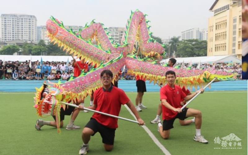 僑委會「114年度海外文化教學活動」舞龍民俗表演