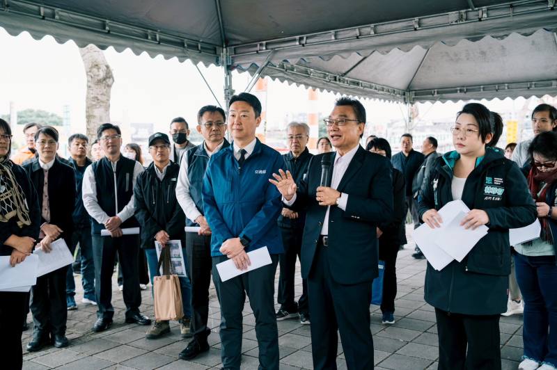 陳部長與委員現勘國道1號臺北市交流道改善工程