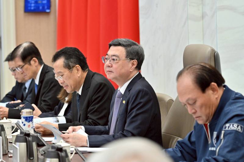 行政院長卓榮泰19日主持「行政院動員會報114年度會議」