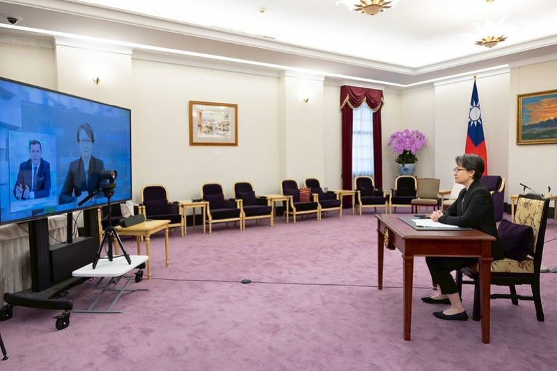 副總統接受立陶宛網路媒體「15min」視訊專訪