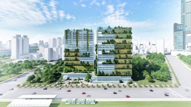 本案建築模擬示意圖